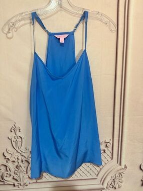 Lilly Pulitzer Royal Blue Silk-Like Cami